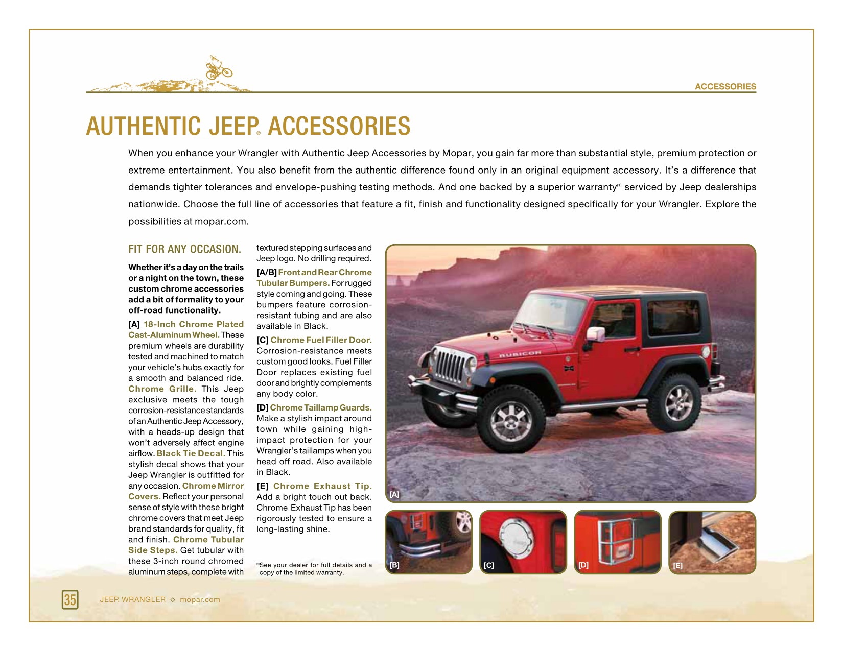 2008 Jeep Wrangler Brochure Page 12